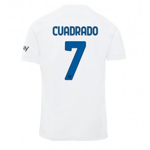 Inter Milan Juan Cuadrado #7 Koszulka Wyjazdowych 2023-24 Krótki Rękaw